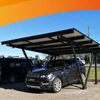 Clenergy Carport Structure.