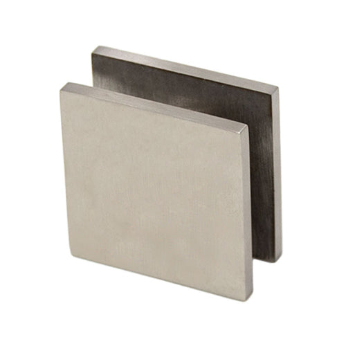 FHC Clamp For Mall Fronts 180 Degree Square [3/8" to 3/4" Glass]