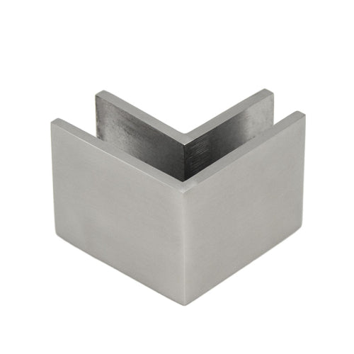 FHC Clamp For Mall Fronts 90 Degree Square [3/8" to 1/2" Glass]