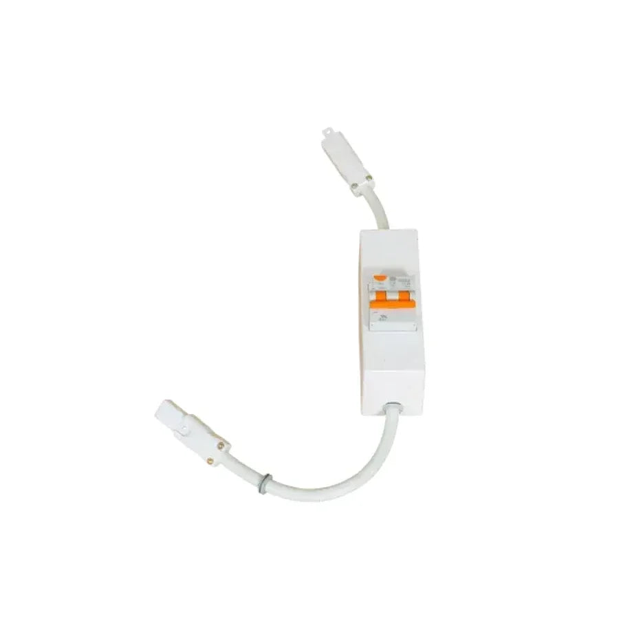 CMS C Style to "C" Style RCD 16A with Earth Lead