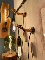 Copper Wall Light | Rustic Industrial Wall Lighting for Hallway & Living Room UK