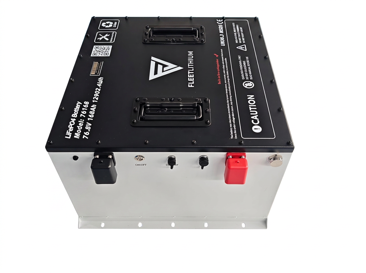 76.8V 168Ah Fleet Lithium Battery — NexGen BMS