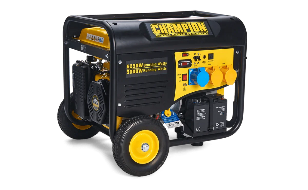 Champion CPG6500E2 5500W Petrol Generator with Electric and Remote Start