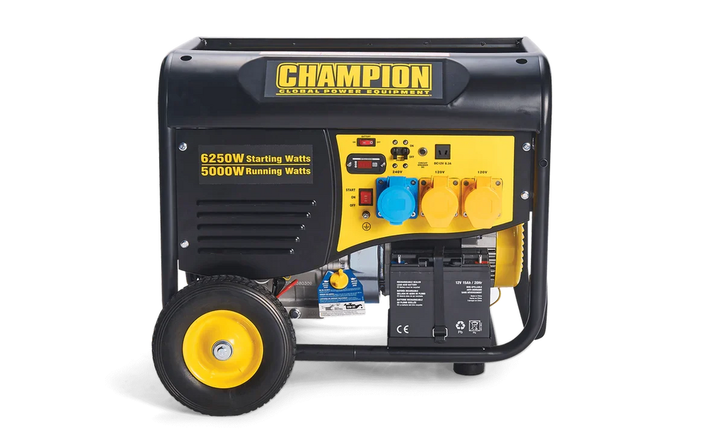Champion CPG6500E2 5500W Petrol Generator with Electric and Remote Start