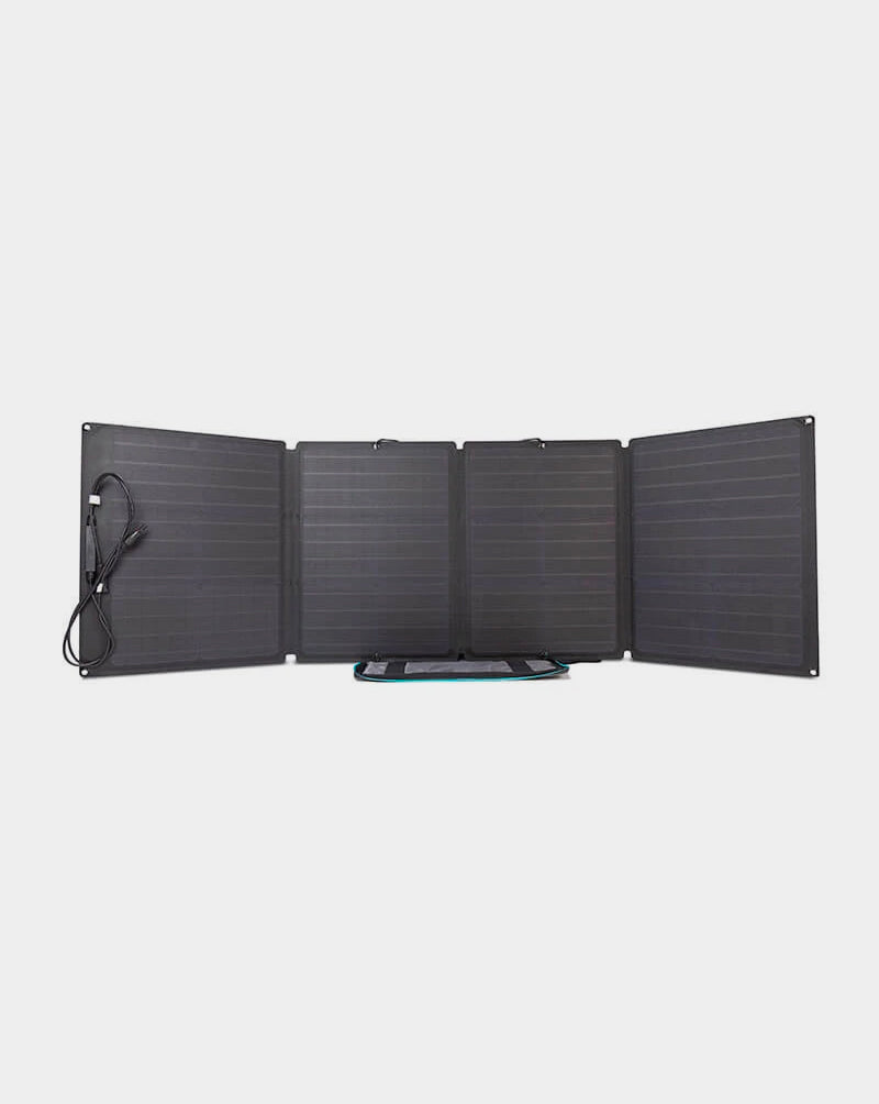EcoFlow 110W Lightweight Portable Solar Panel - Bifacial design