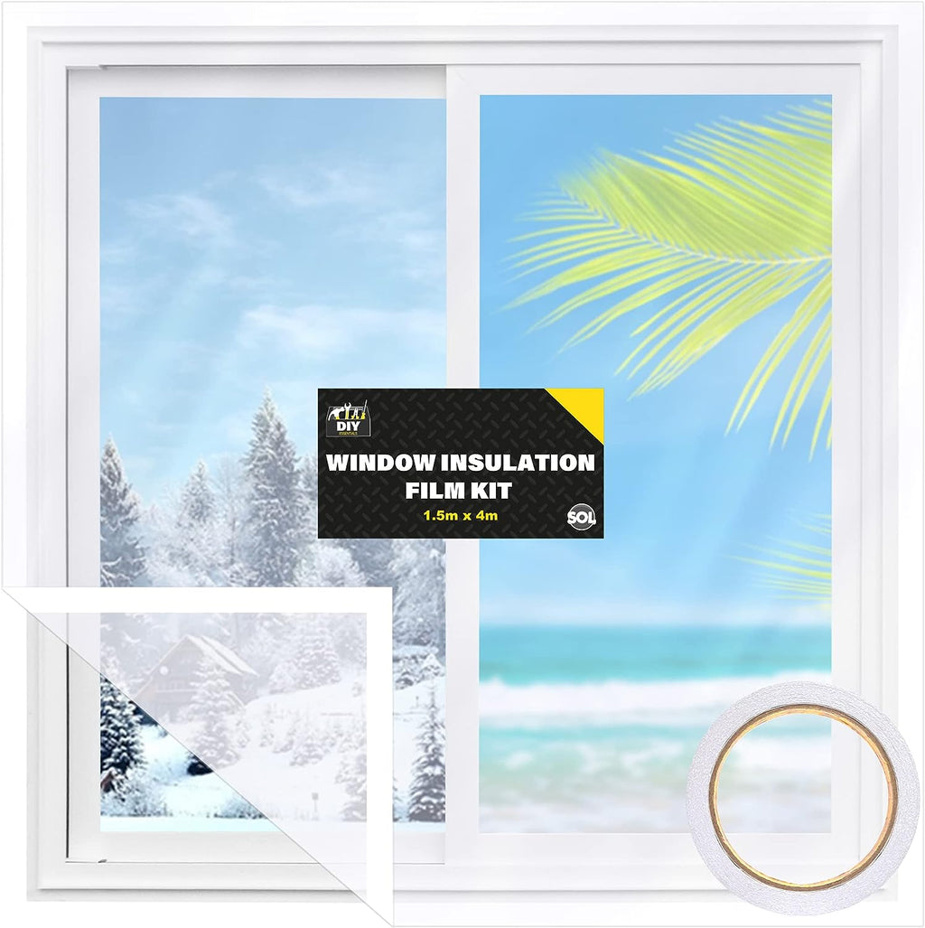 Window Insulation Film Kit 1.5Mx4M | Draught Excluder