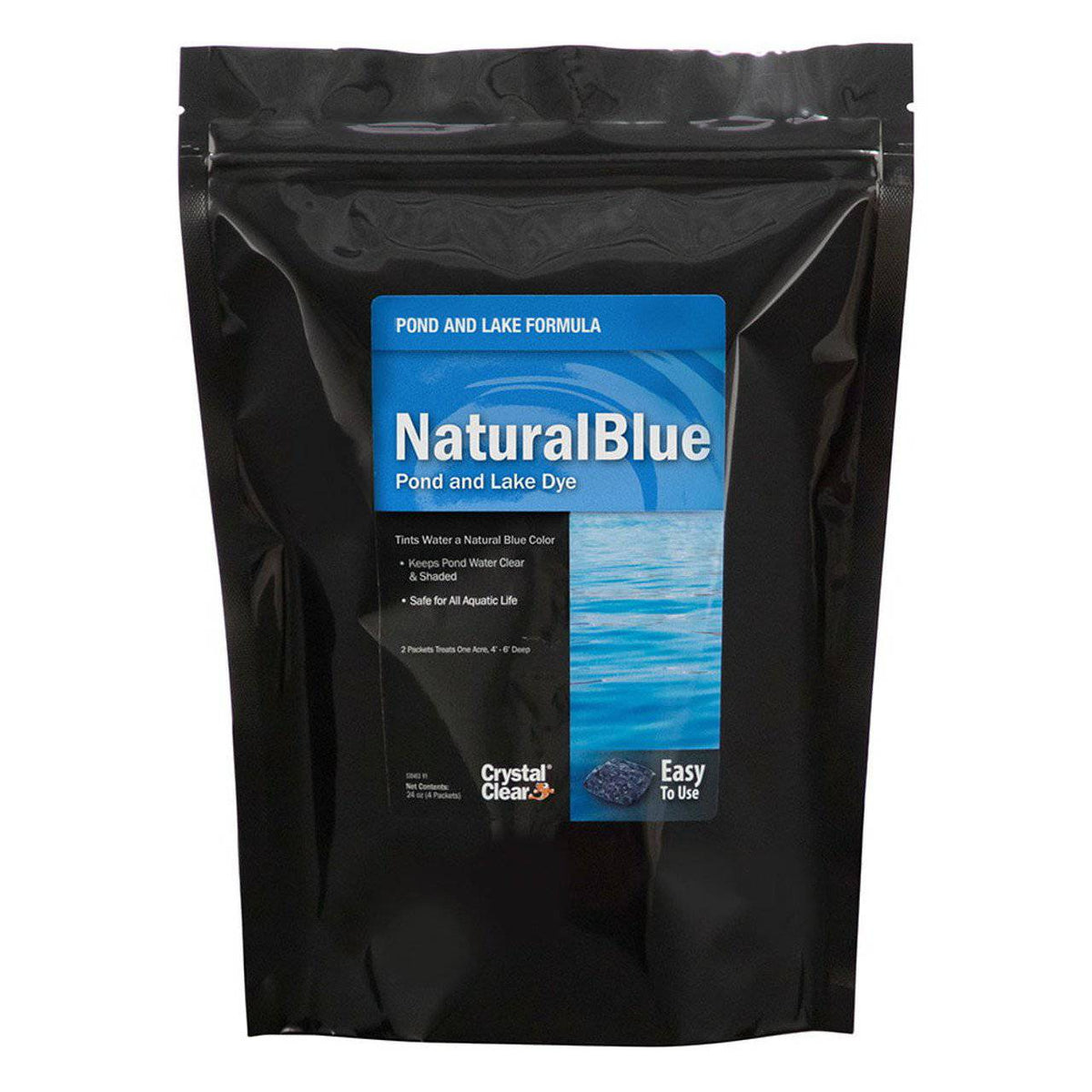CrystalClear Natural Blue Pond Dye WSP - 4-Pack