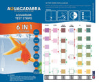 Aquacadabra Aquarium 6 in 1 Test Kit, 50 Strips