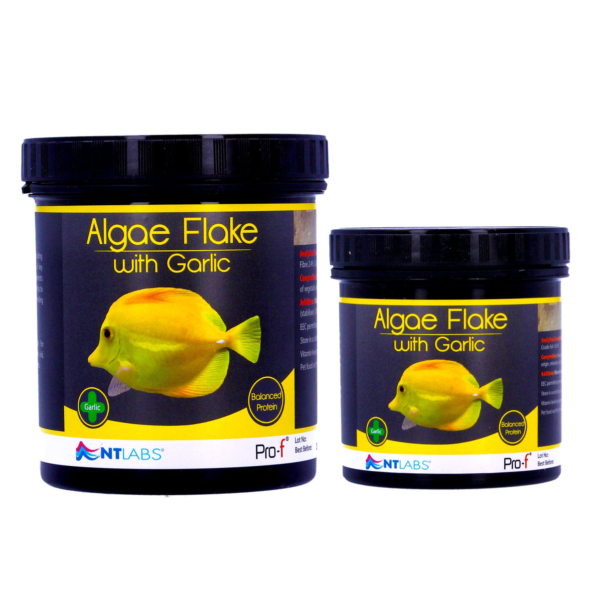 NT Labs Algae Flakes with Garlic for Herbivore Reef Fish