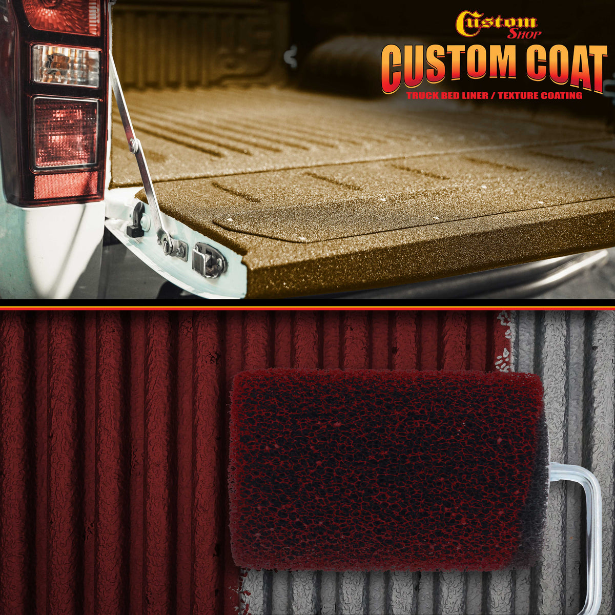 4" x 1/4" Textured Bed Liner Roller Covers (Pack of 3), For Roll-On Custom Coat Truck Bedliner Coating Application