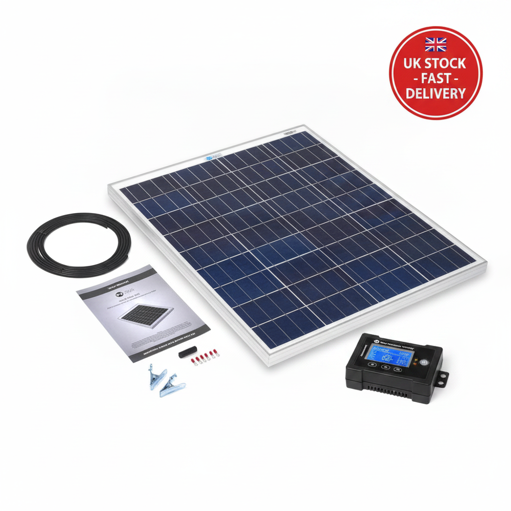 Solar Technology 80W Rigid Solar Panel Kit