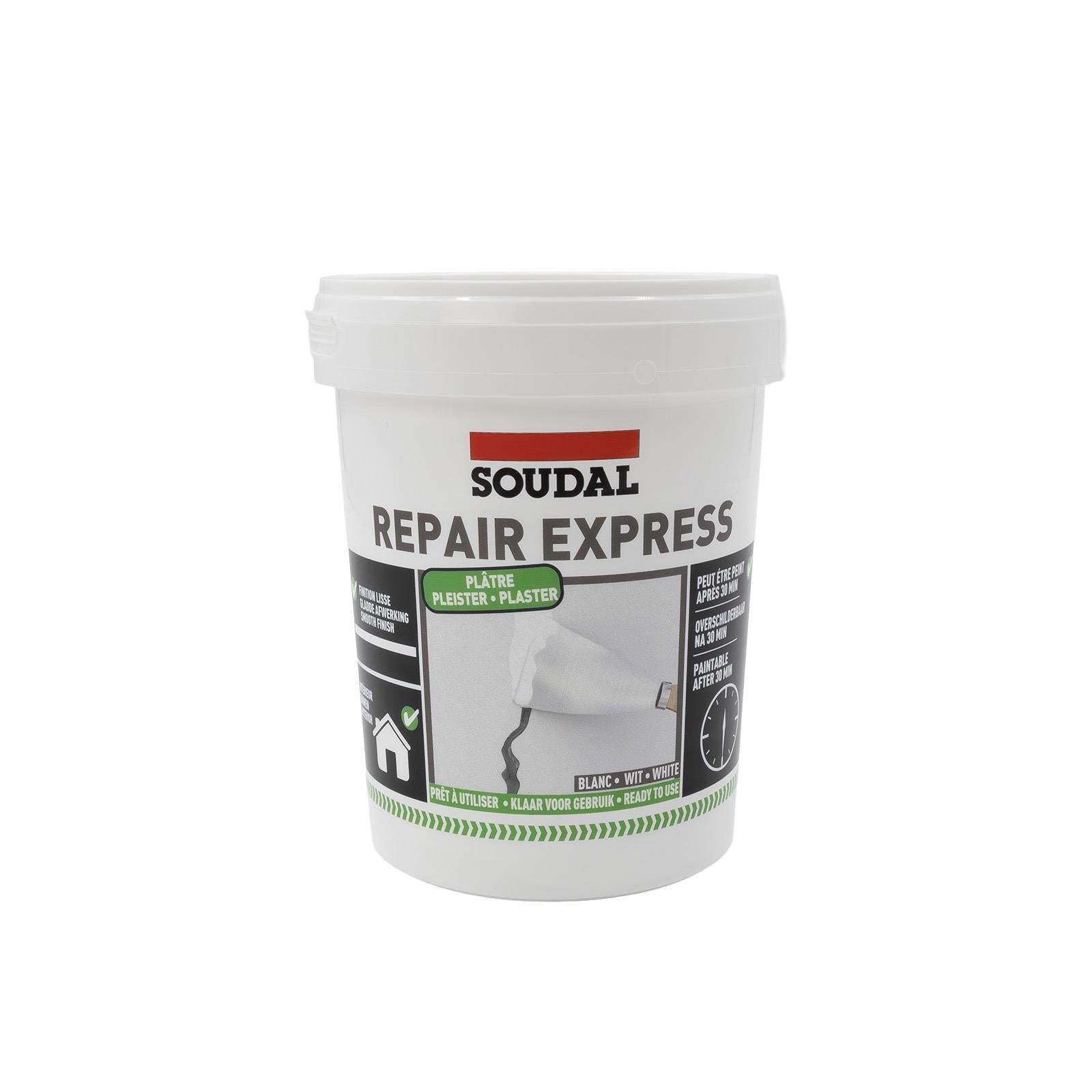 Example of Soudal Repair Express Plaster