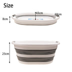 Collapsible Laundry Basket Folding Washing Clothes Hamper Bin Storage Space Save