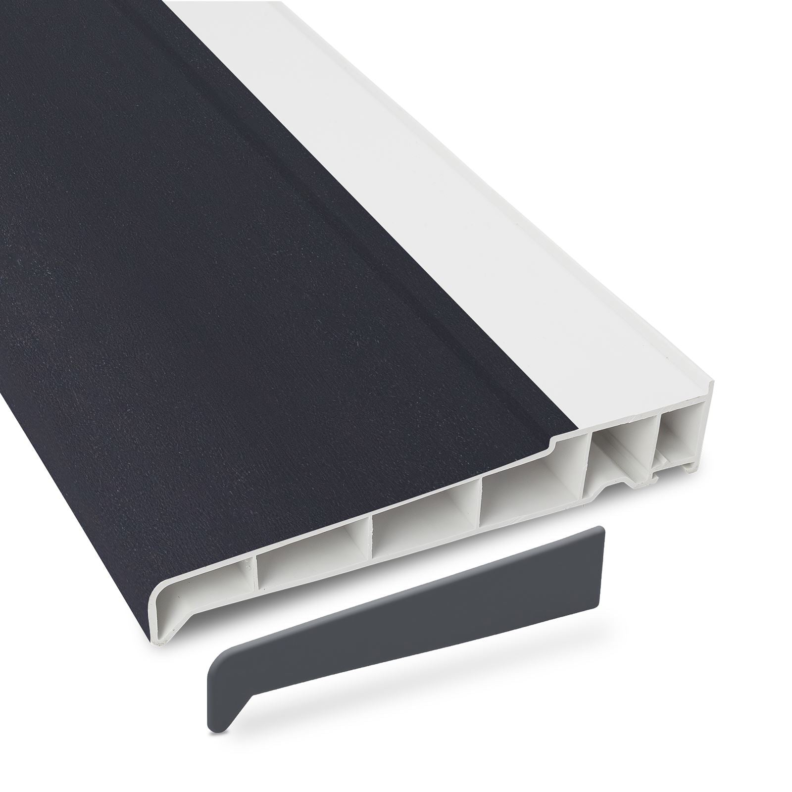 Example of 180mm Profile 22 Window Sill (with End Caps)