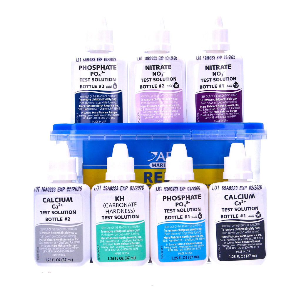 API Reef Master Test Kit - Calcium, KH, Phosphate, Nitrate