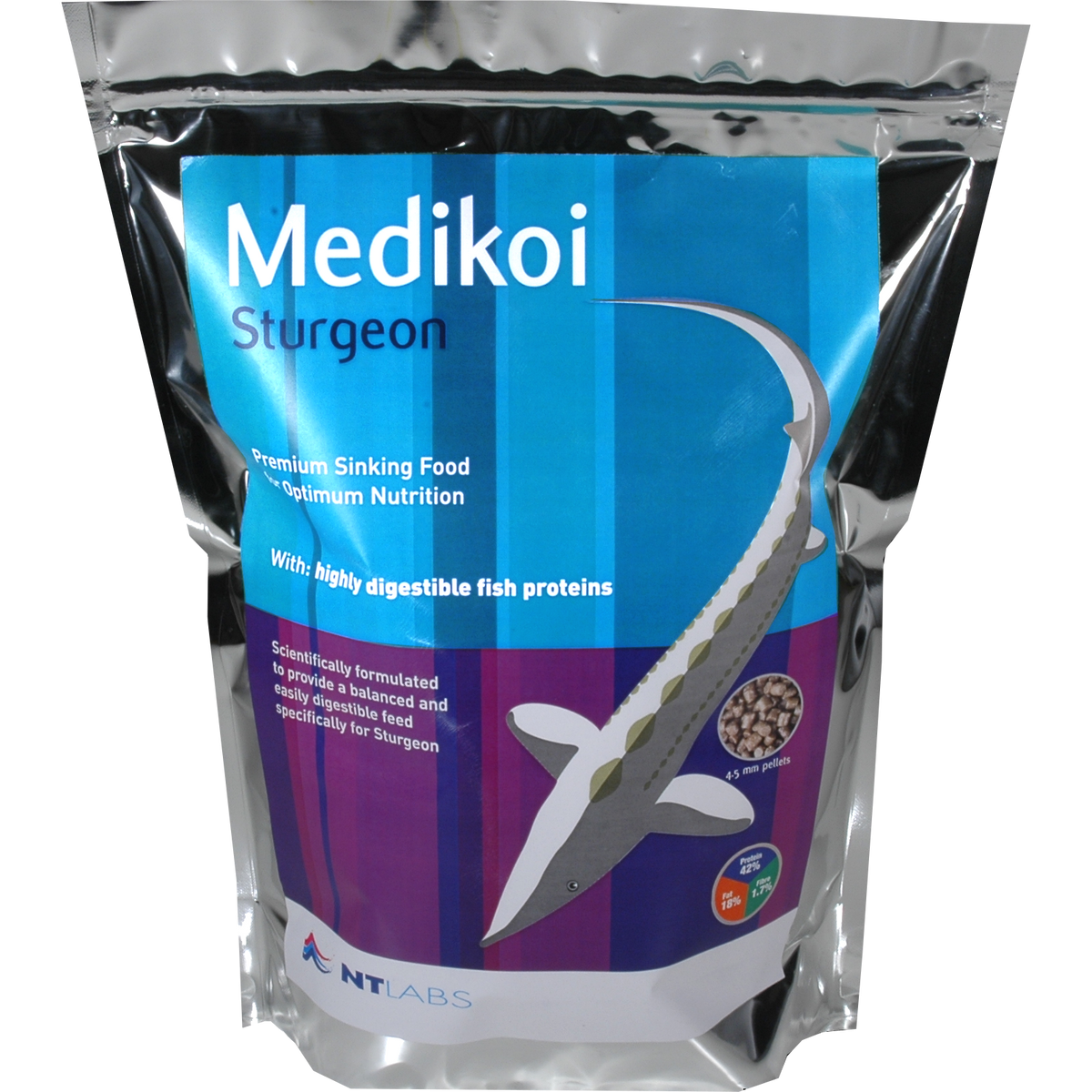 Medikoi Sturgeon 4.5mm Sinking Pellets 3kg