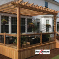 Deckorators Baroque Face Mount Balusters On Deck - The Deck Store USA