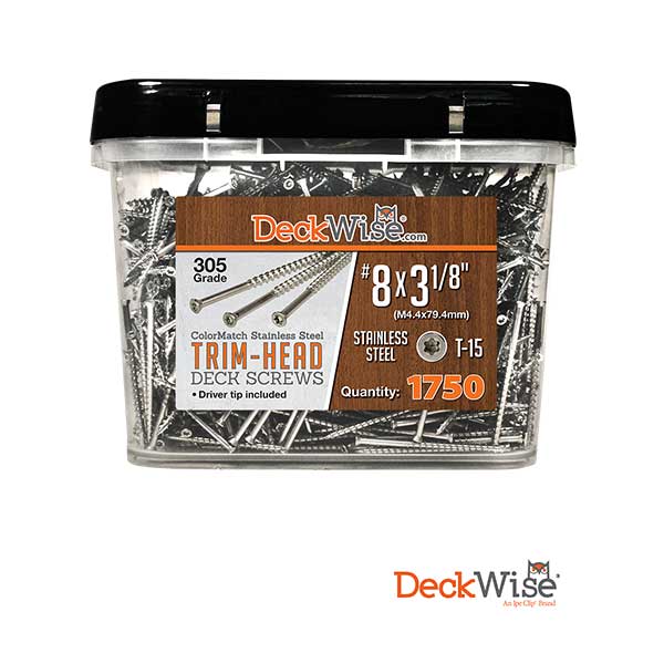 DeckWise ColorMatch Deck Screws
