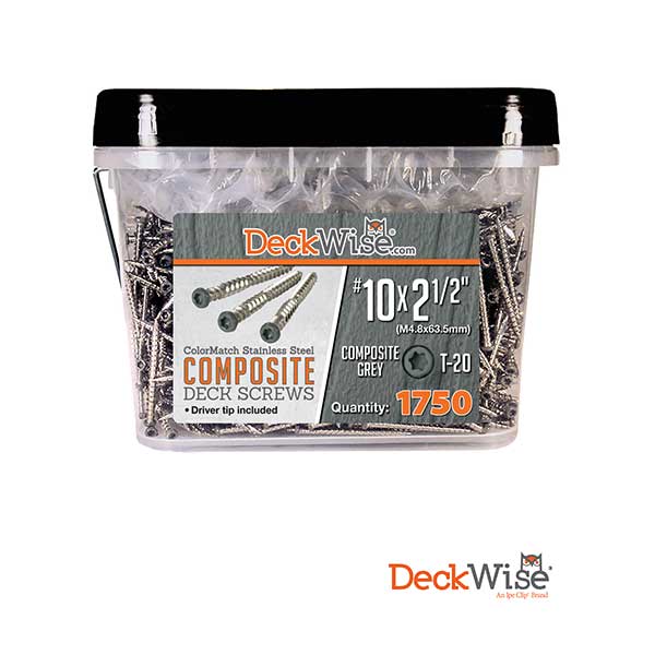 DeckWise Composite Deck Screws