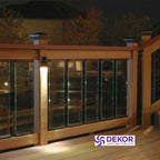 Dekor Lighted Glass Balusters