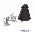 Dekor Tear Drop Post Light
