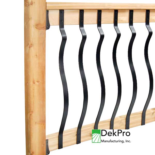 DekPro Baroque Face Mount Balusters