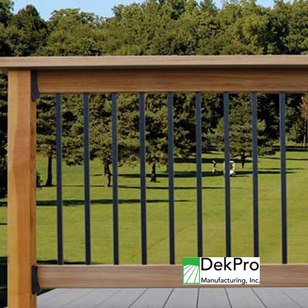 DekPro Square Aluminum Balusters