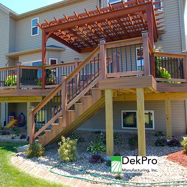 DekPro Square Aluminum Balusters