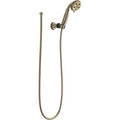 Open Box - Delta 55433-CZ Traditional Hand Shower Package with H2Okinetic Technology - Includes Hand Shower, Holder, and Hose