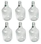 Glass Demijohn 5L 6 Pack Plain