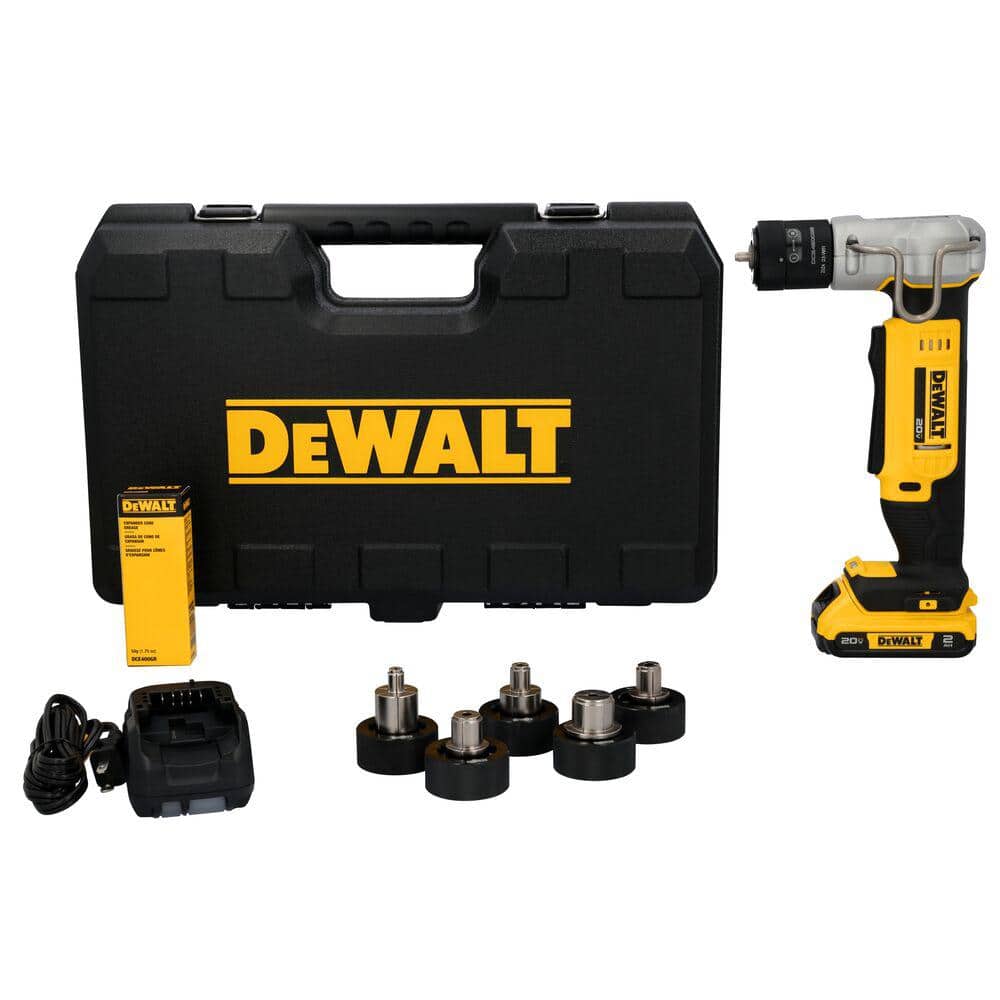 Open Box -  DEWALT 20V MAX* Copper Swage Tool Kit  Cordless Lithium-Ion (DCE450D1)