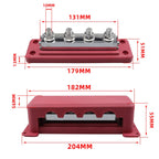 Skyenergi Busbar 600A 4 Stud - Negative Black