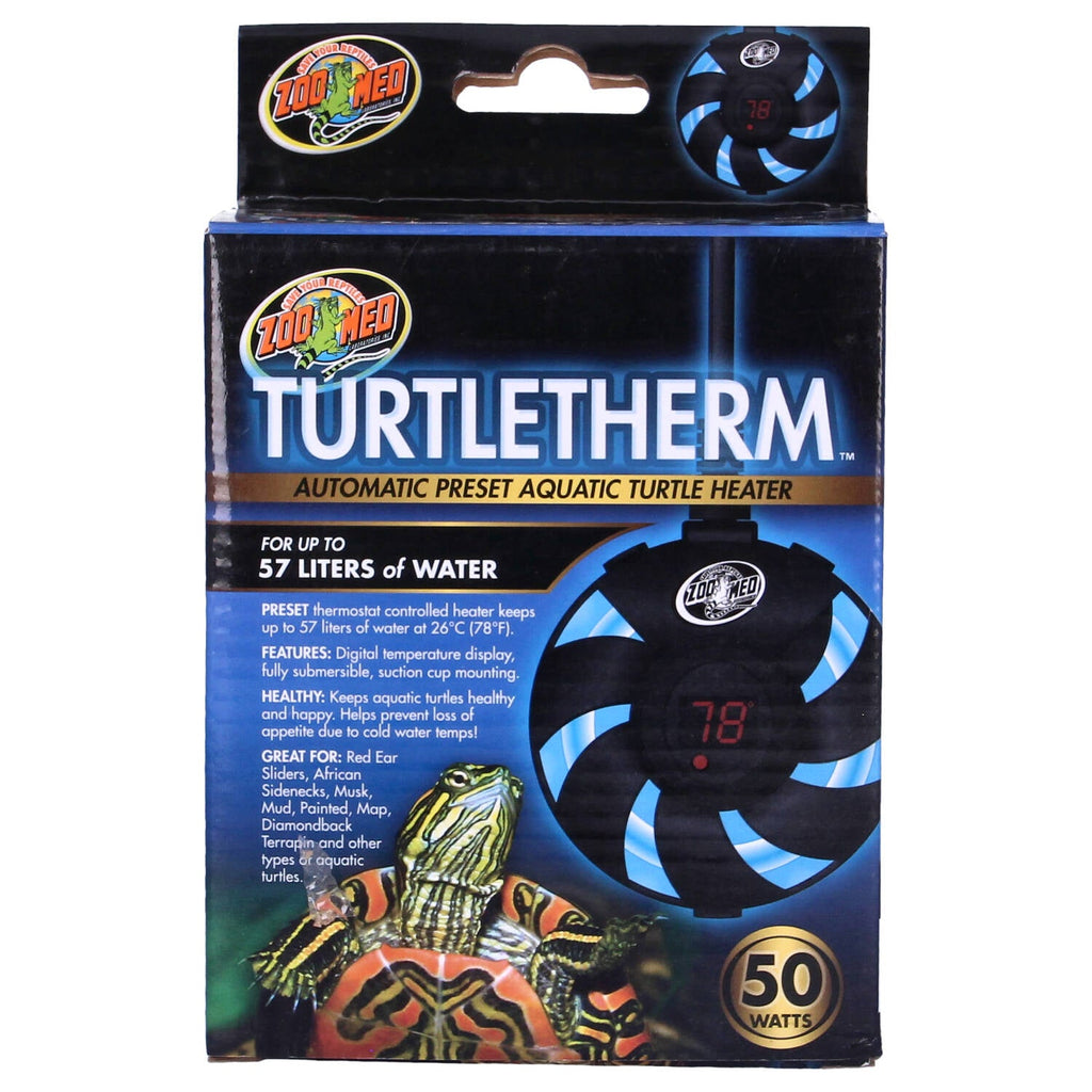 ZooMed TurtleTherm 50W Aquatic Heater for Turtles