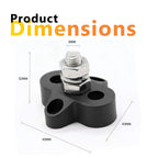 Exotronic Heavy Duty Single Terminal Stud M8