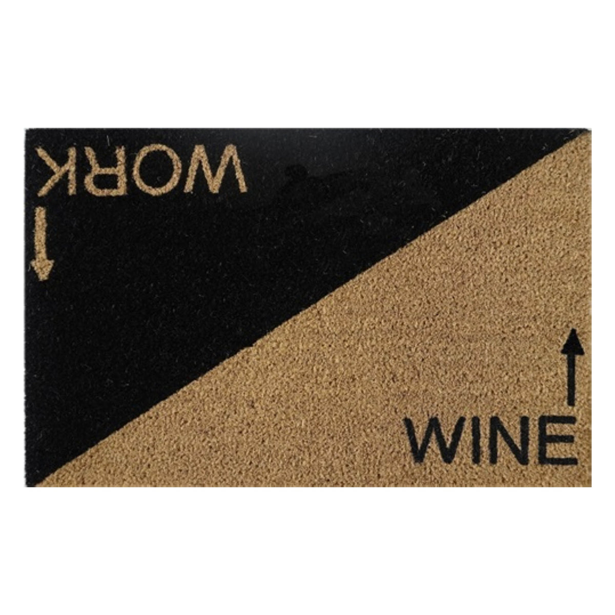 Doormat 60cm x 40cm - 'Wine Work'