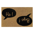 Doormat 60cm x 40cm - 'Hi! Bye!'