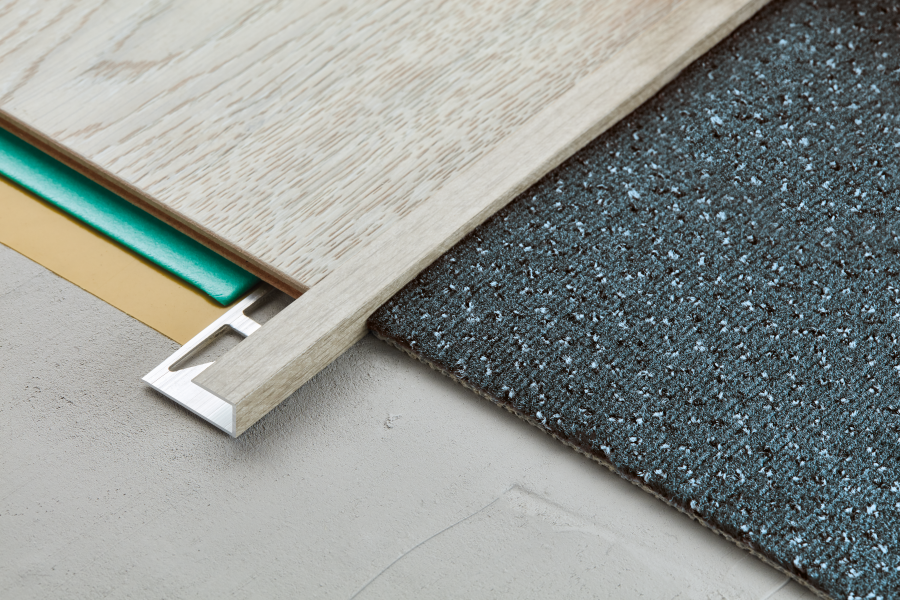 Anodised Aluminium Stop Edge Trim 8 MM x 1000 MM Length Panel L