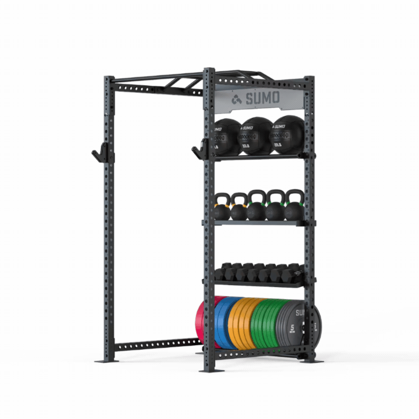 Custom In Rack Storage - 1 to 5 Shelf Builder