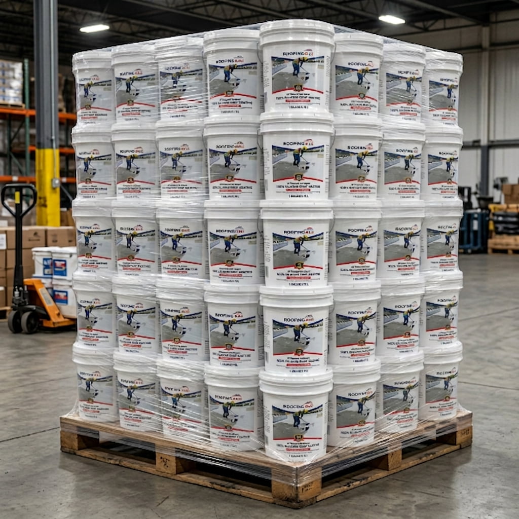 All Purpose Flex Repair 100% Silicone Roof Sealant - 1 Gallon (Pallet of 120)