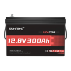Dumfume 2 Pack 12.8V 300Ah LiFePO4 Batteries – 200A BMS