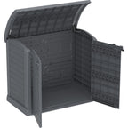 Duramax StoreAway Arc Lid 1200L Gray
