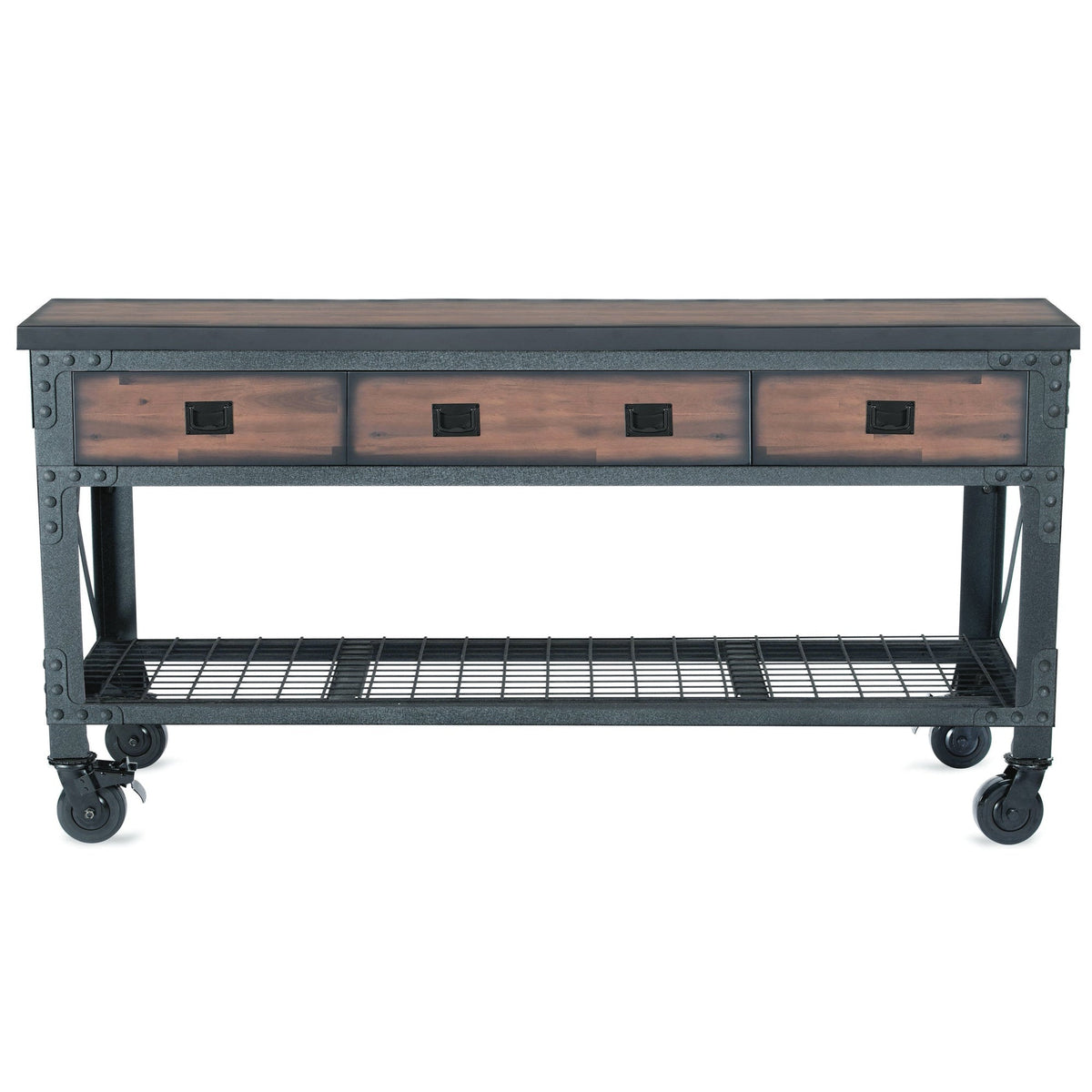 Duramax 5-Piece Garage Storage Combo Set with Workbench, Tool Chest and Wall Cabinets