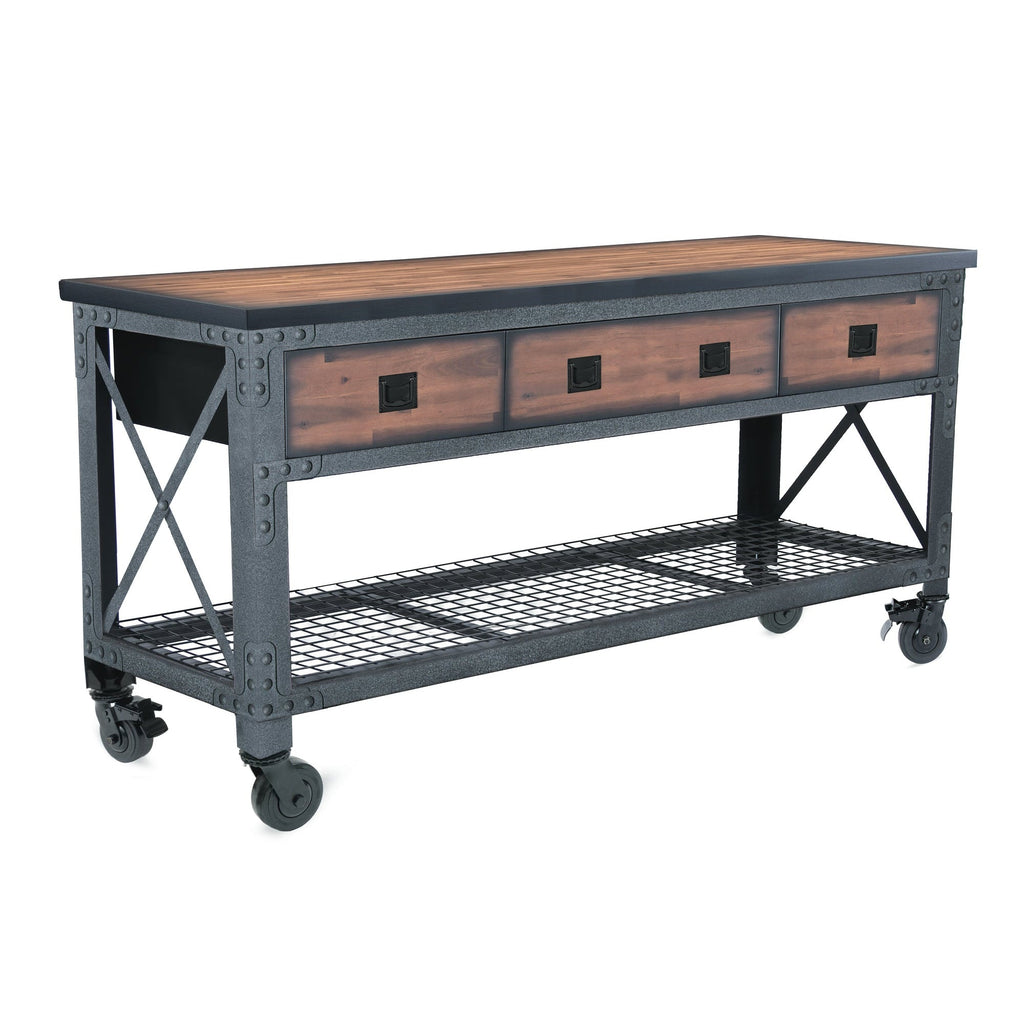 Duramax 5-Piece Garage Storage Combo Set with Workbench, Tool Chest and Wall Cabinets