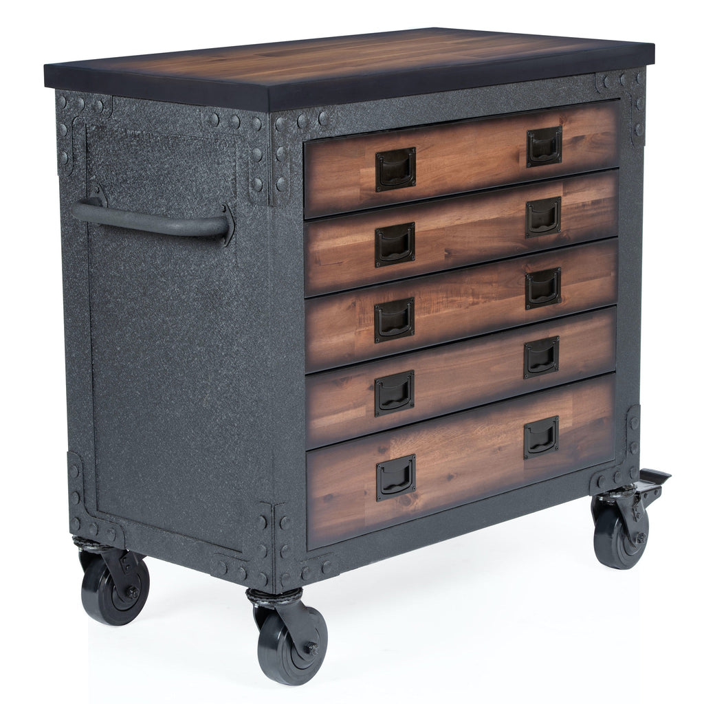 Duramax 7-Piece Garage Storage Combo Set with Tool Chests, Wall Cabinets and Free Standing Cabinets