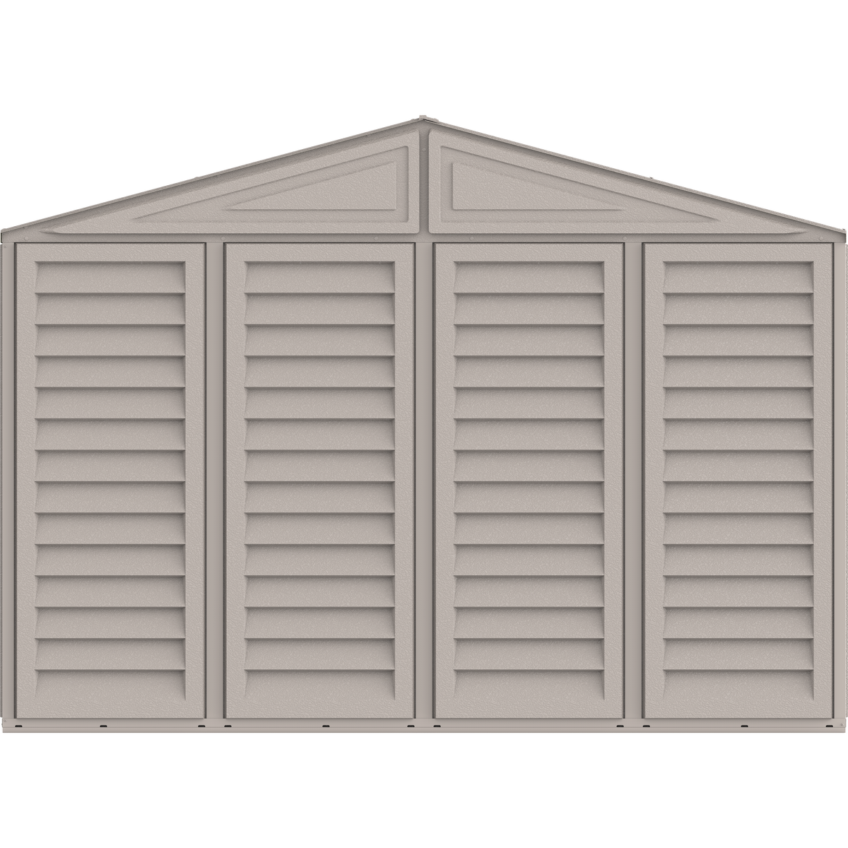 DuraMax 10.5ft x 18ft Vinyl Garage with Foundation Kit and Windows 15126