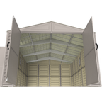 DuraMax 10.5ft x 18ft Vinyl Garage with Foundation Kit and Windows 15126