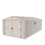 DuraMax 10.5ft x 20.5ft w/ Vinyl Garage with Foundation Kit and windows 15226