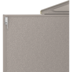 DuraMax 10.5ft x 23ft Vinyl Garage with Foundation Kit and windows 15326