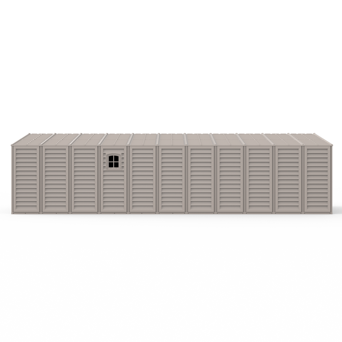 DuraMax 10.5ft x 28ft Vinyl Garage with Foundation Kit and window 15526
