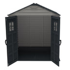 DuraMax 7ft x 7ft StoreMax Plus Vinyl Shed with Molded Floor 30325